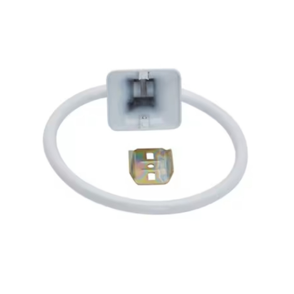 2 Project Source Seton White Wall Mount Single Towel RingNew in BoxModel #5988 - Picture 5 of 6
